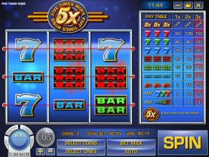 fivetimeswins slot image