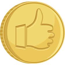 thumbs up bitcoin